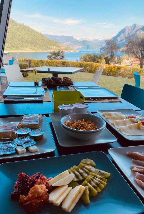 Vela Di Soleville Camere Con E Senza Vista Lago Con Ristorante & Pizzeria Sale Marasino Luaran gambar