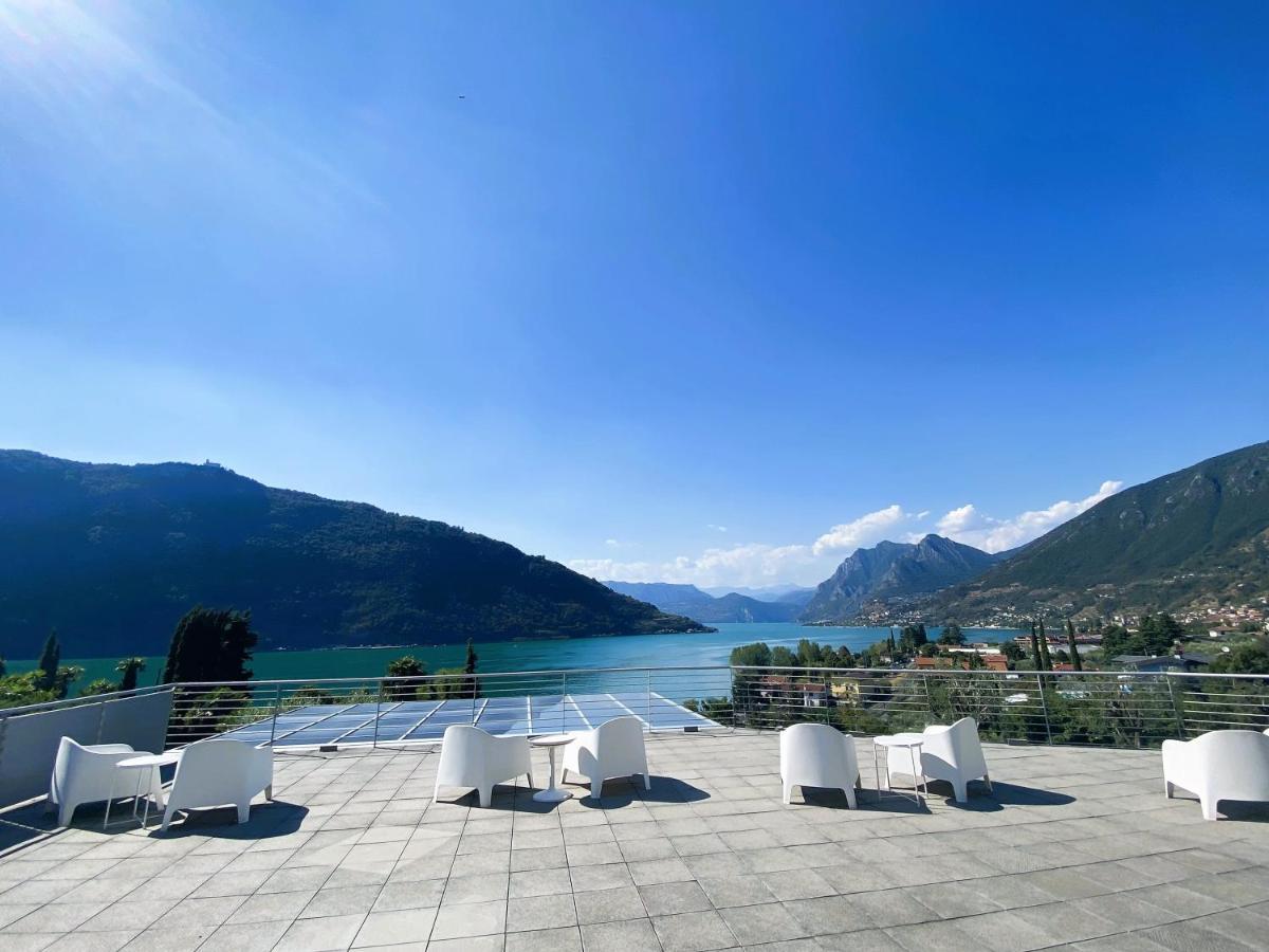 Vela Di Soleville Camere Con E Senza Vista Lago Con Ristorante & Pizzeria Sale Marasino Luaran gambar