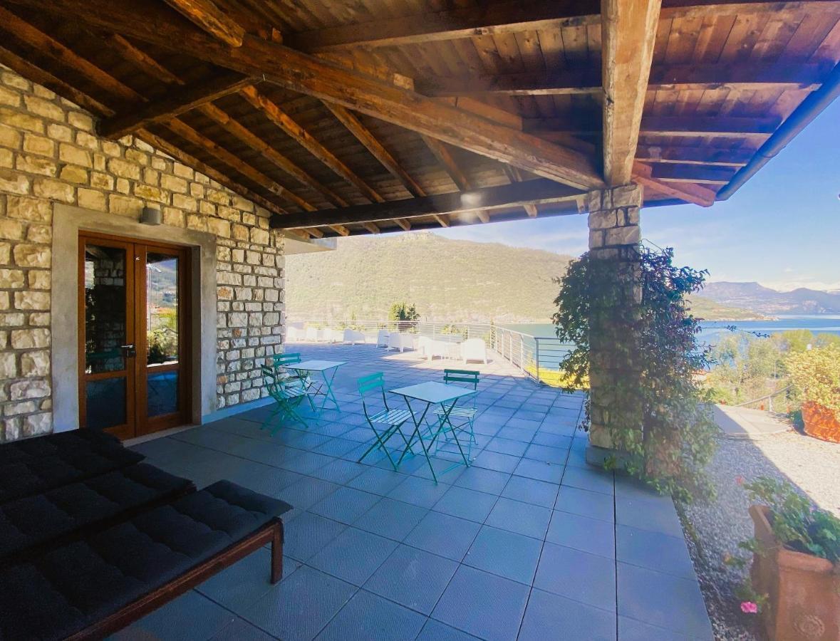 Vela Di Soleville Camere Con E Senza Vista Lago Con Ristorante & Pizzeria Sale Marasino Luaran gambar