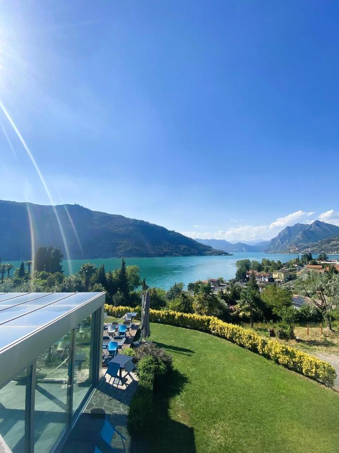Vela Di Soleville Camere Con E Senza Vista Lago Con Ristorante & Pizzeria Sale Marasino Luaran gambar