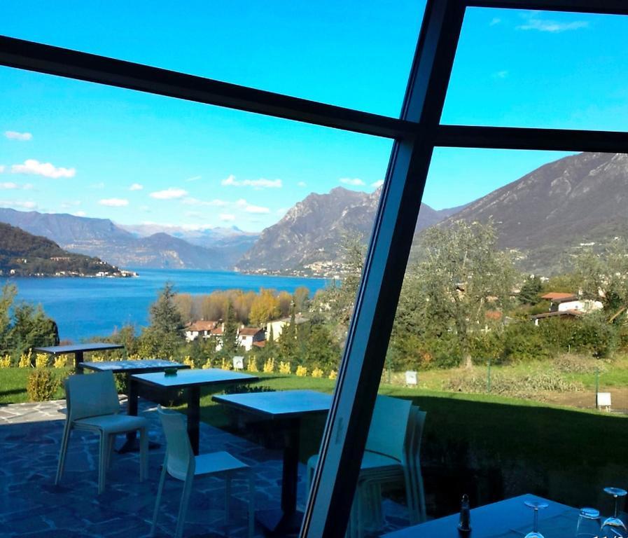 Vela Di Soleville Camere Con E Senza Vista Lago Con Ristorante & Pizzeria Sale Marasino Luaran gambar